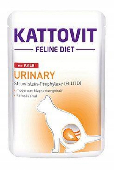 Levně 10 x Kattovit Urinary tělová 85 g kapsička