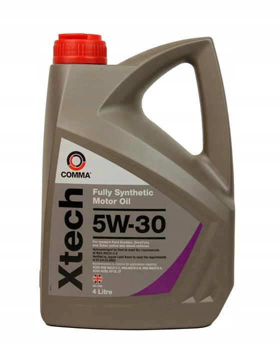 

Olej silnikowy Comma Xtech 5W30, 4 l