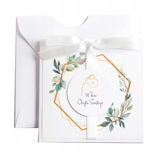 

Kartka Okolicznościowa na Chrzest Chrzciny karnet