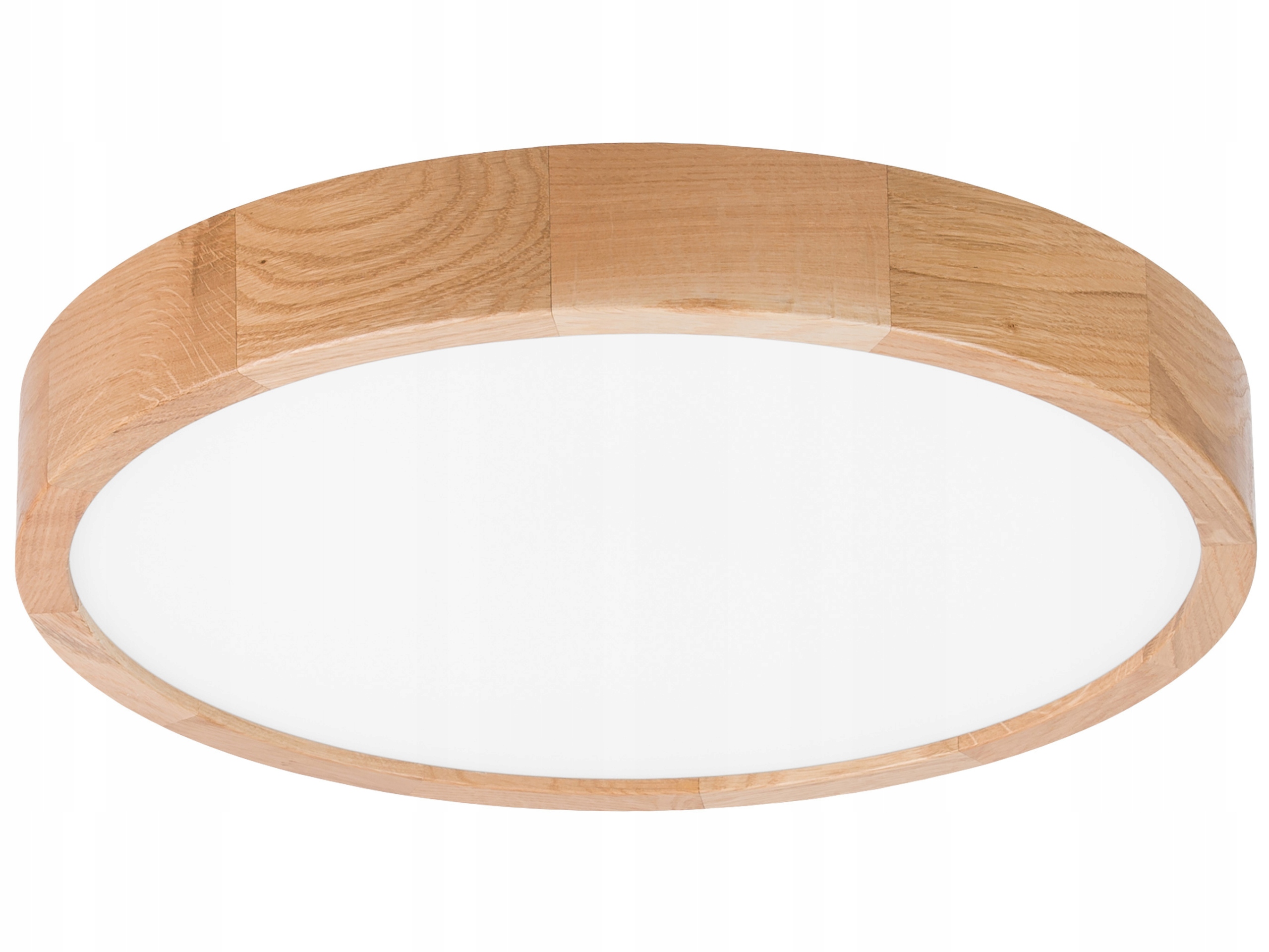 Lampa sufitowa Leja Plafon Led fi375 Dąb do salonu kuchni 4000K Stylowa