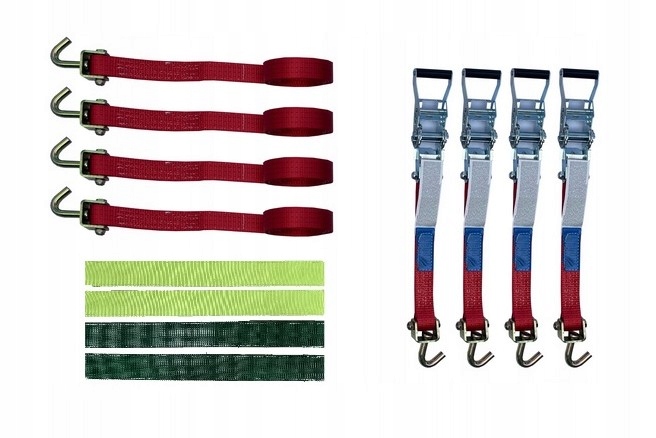 Транспортувальні ремені 3T / 4M / 35mm травичка 150cm поворотний