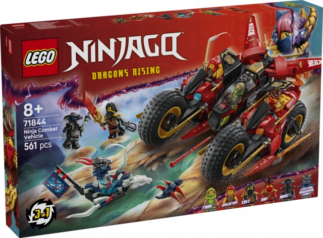 Lego Ninjago Bojové vozidlo Ninja 71844
