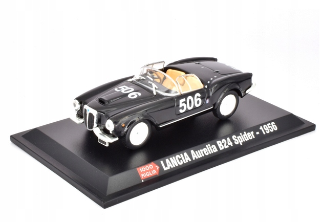 Lancia Aurelia B24 Spider 1956 No.506 Mille Miglia 1:43 Hachette