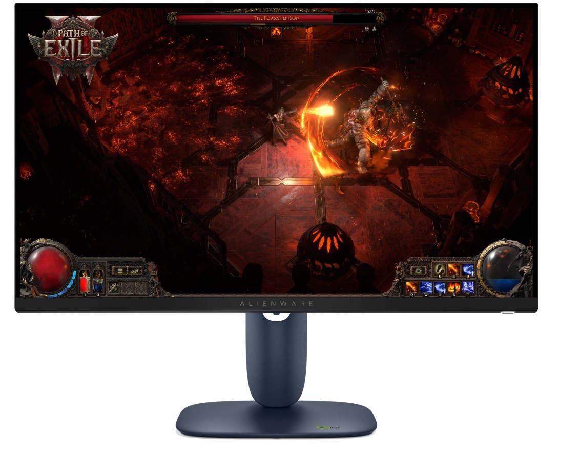 Monitor AW2725DM 27,0 palců Nvidia G-Sync Compatible Ips Dual-Resolution Qhd