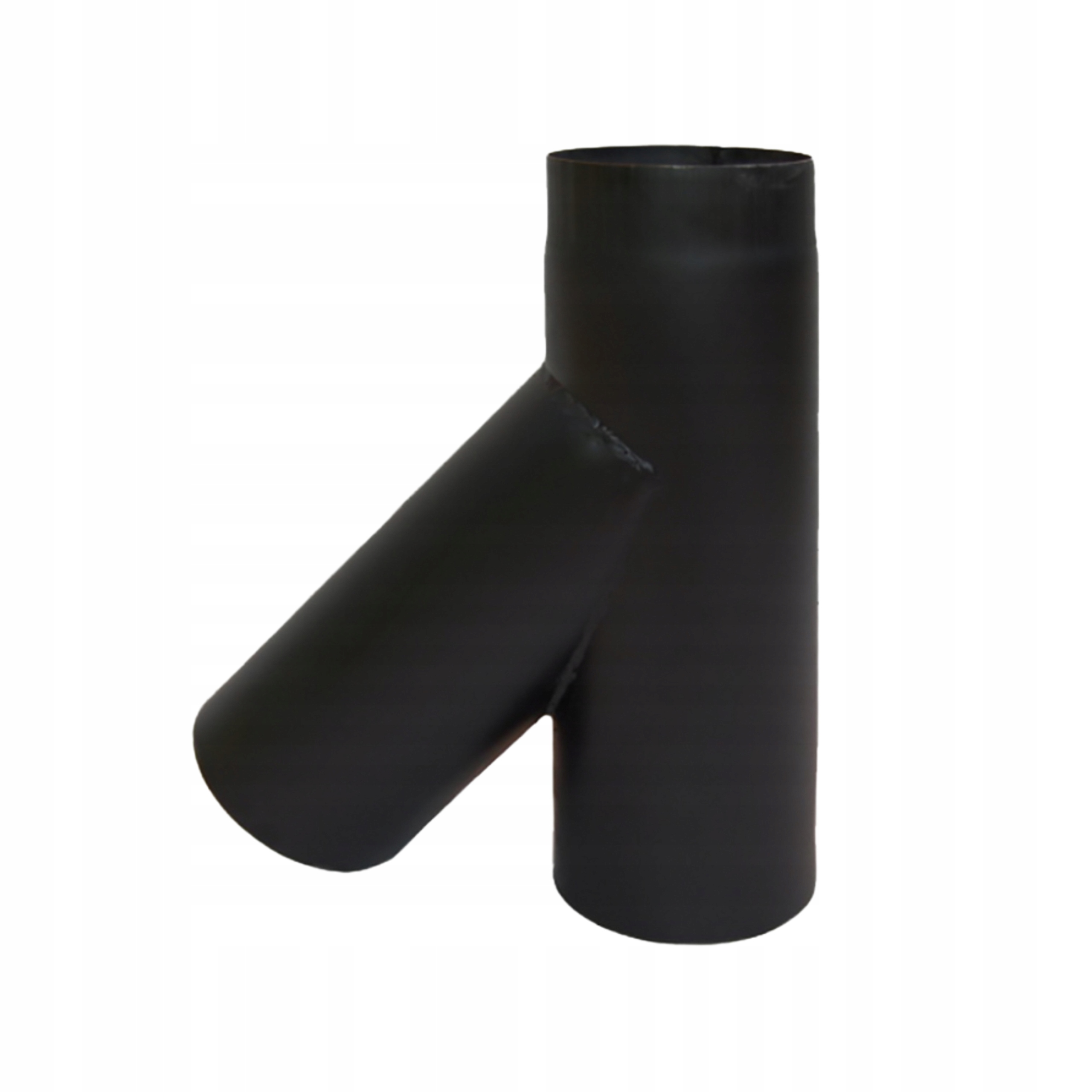 T-rozdělovač černý 130 mm 45° – komínový čep