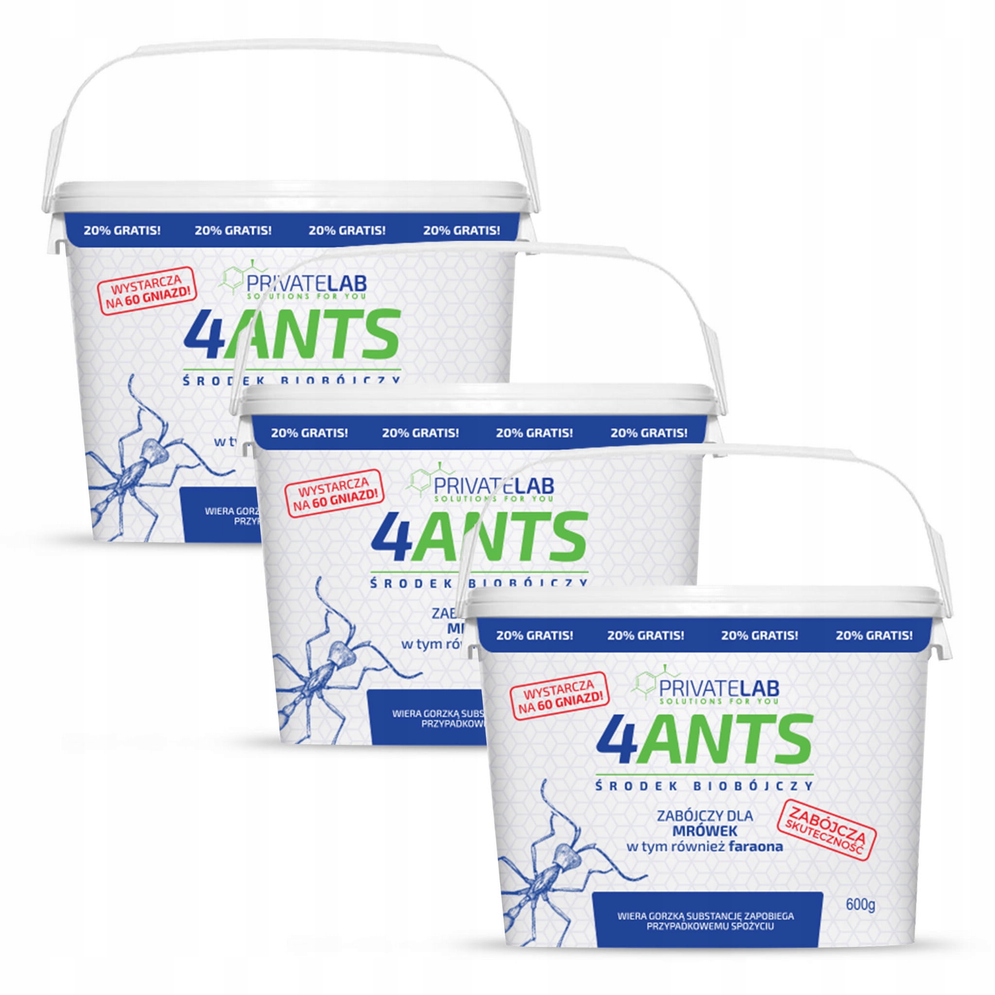 

4Ants Proszek na mrówki do posypania 1,8KG