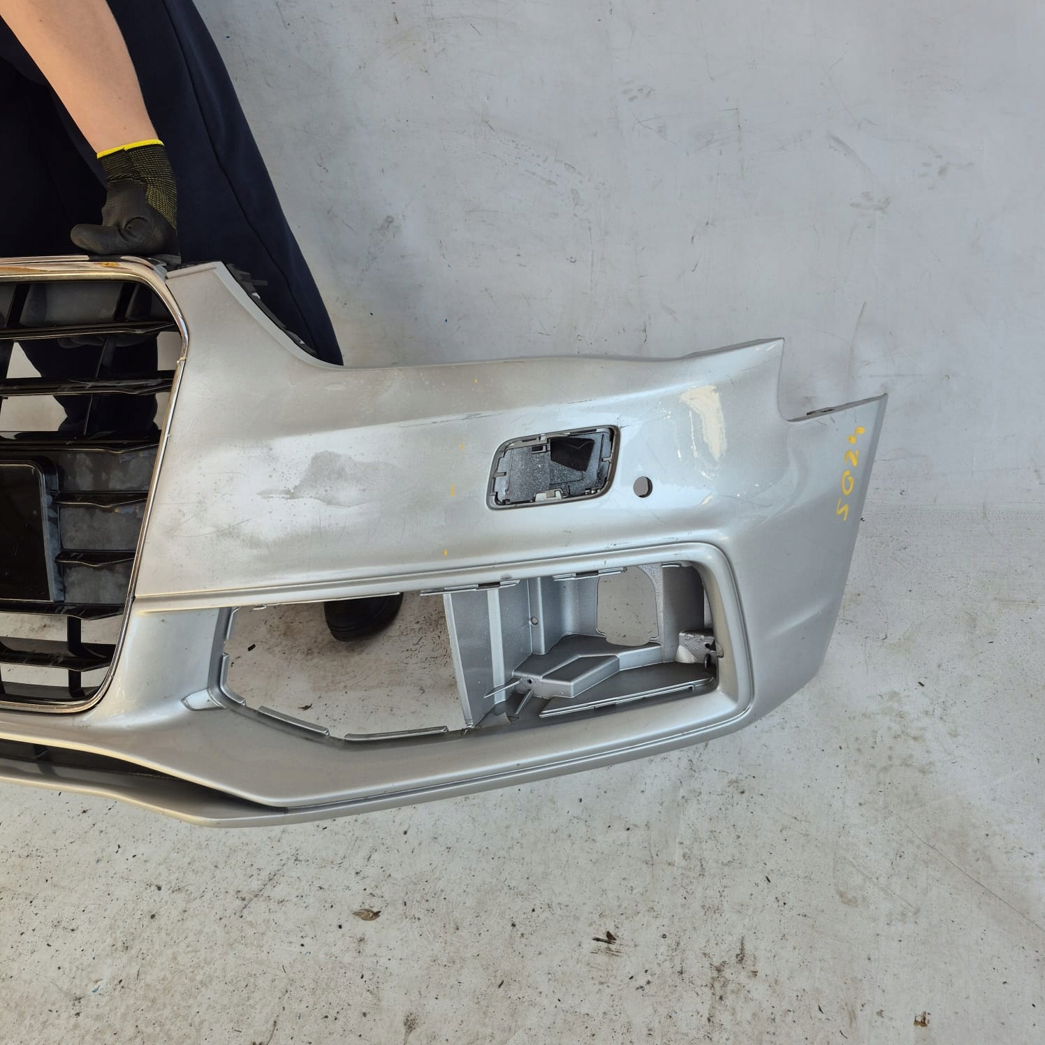 AUDI A4 B8 8K S-LINE LIFT 11-15 bumper front front washer PDC