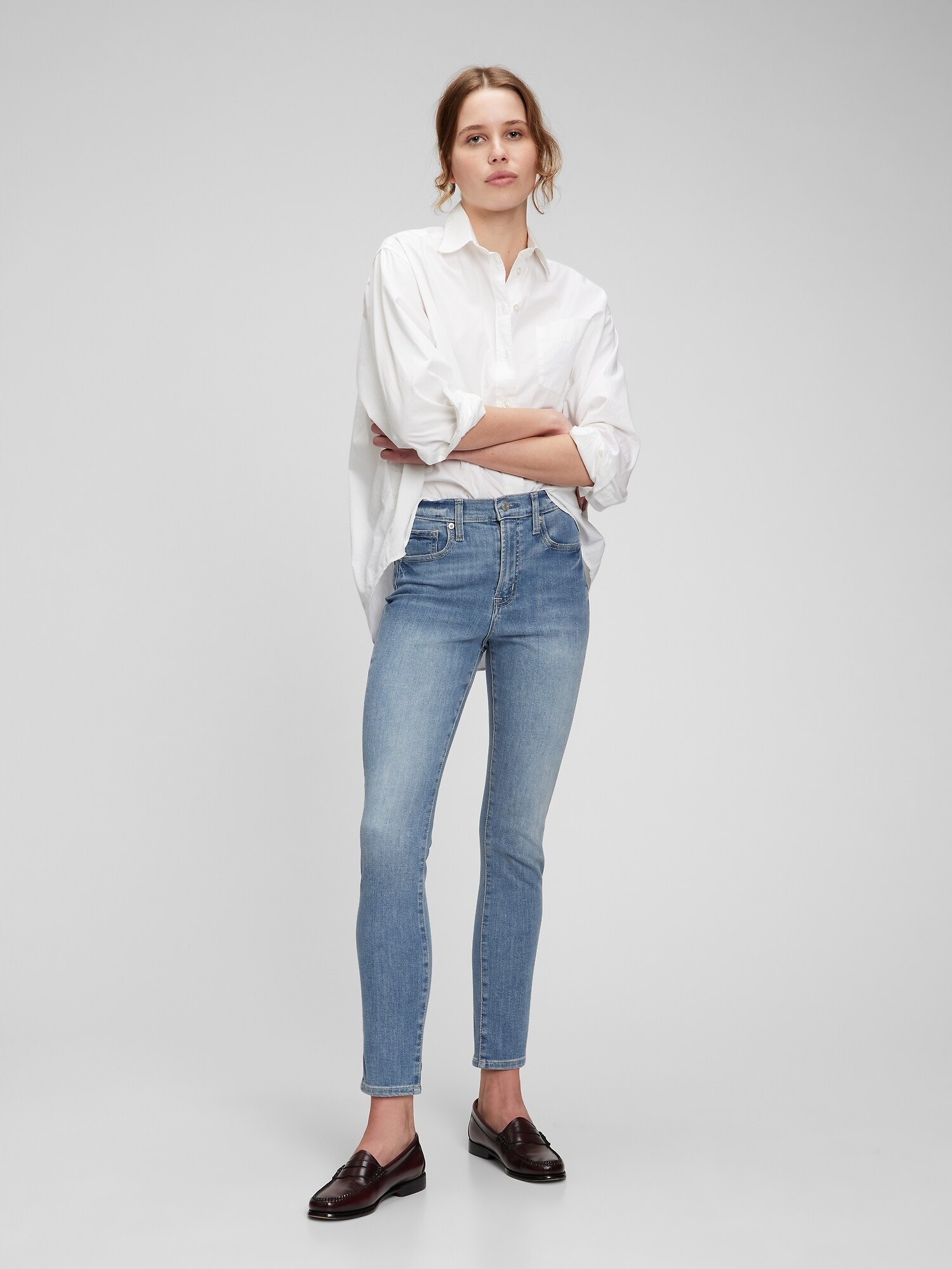 Gap Džíny skinny high rise billy