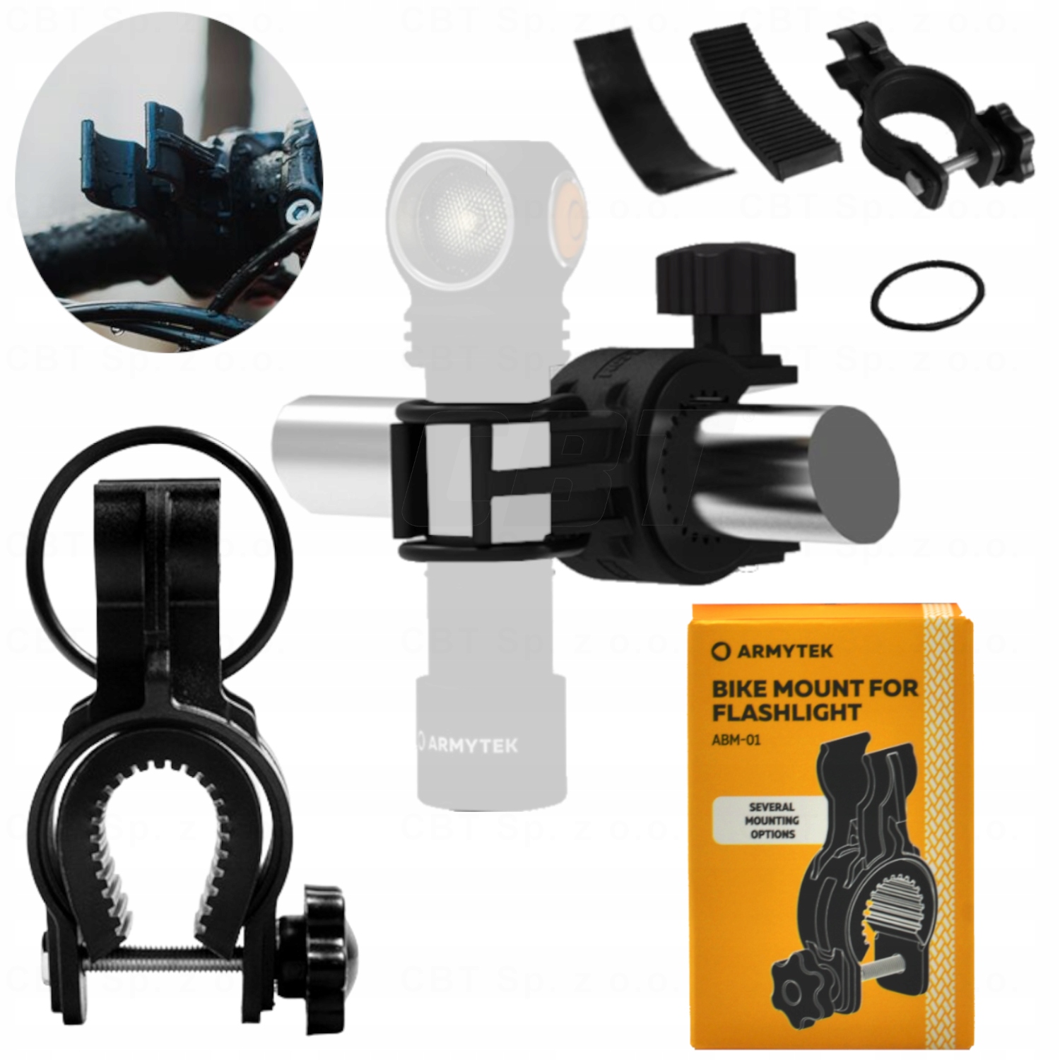 

Uchwyt Uniwersalny Fi 20-30MM Łatwy Montaż ABM-01