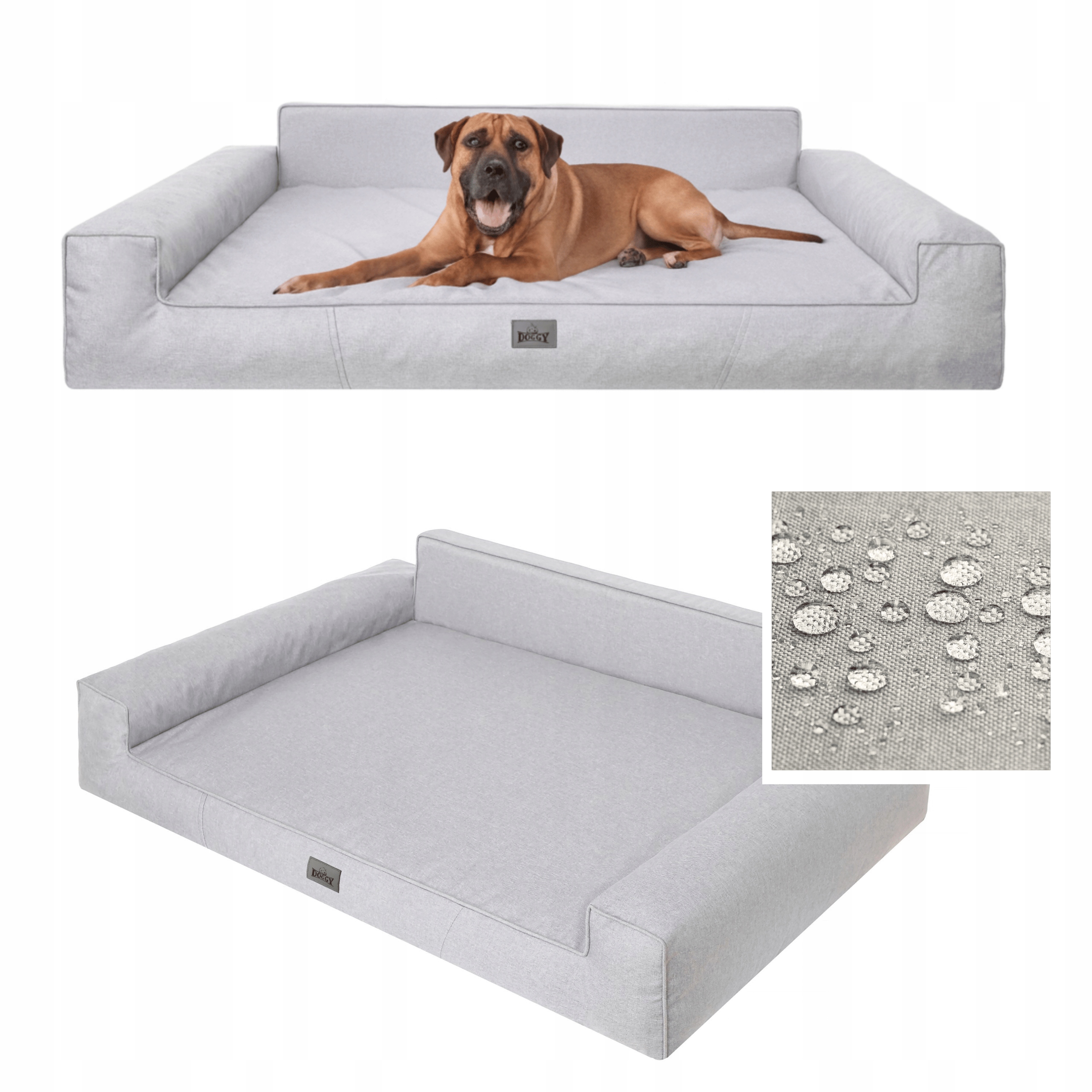 Pelíšek pro psa – odolná voděodolná kotec – matrace pro psa XL 99x65 cm