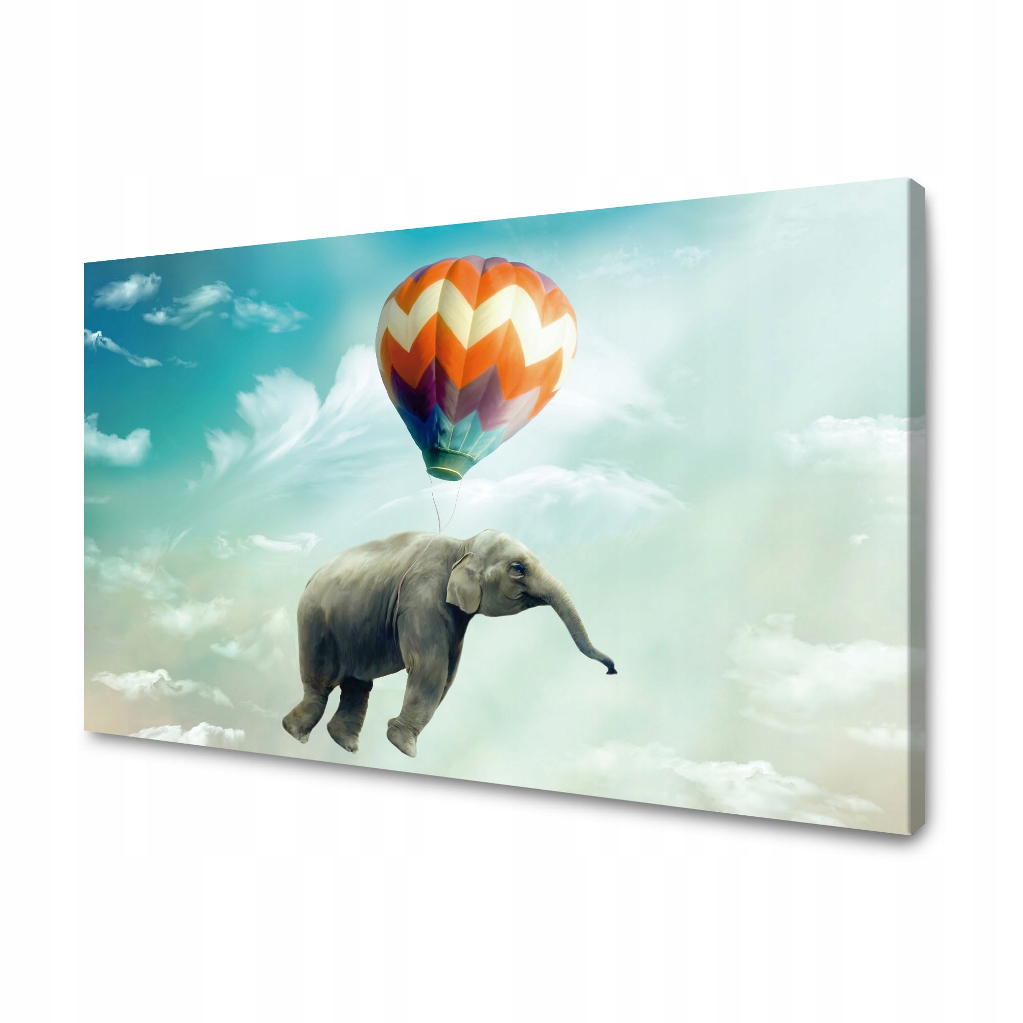 Obraz na plátně Abstrakce Létající slon Umění 90x60 cm