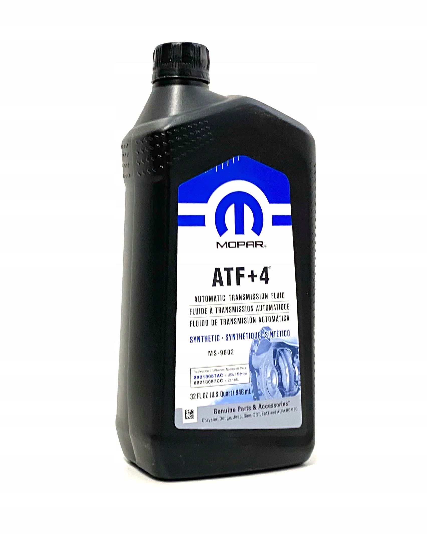OLEJ PRZEKŁADNIOWY MOPAR ATF  4 946ML MS-9602 za 65 zł z Wrocław ...