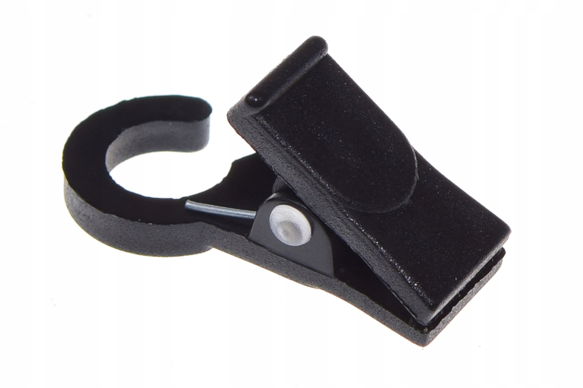 Žabky na drevené záclonové tyče silná žabka na záclony a závesy 1000 ks čierna