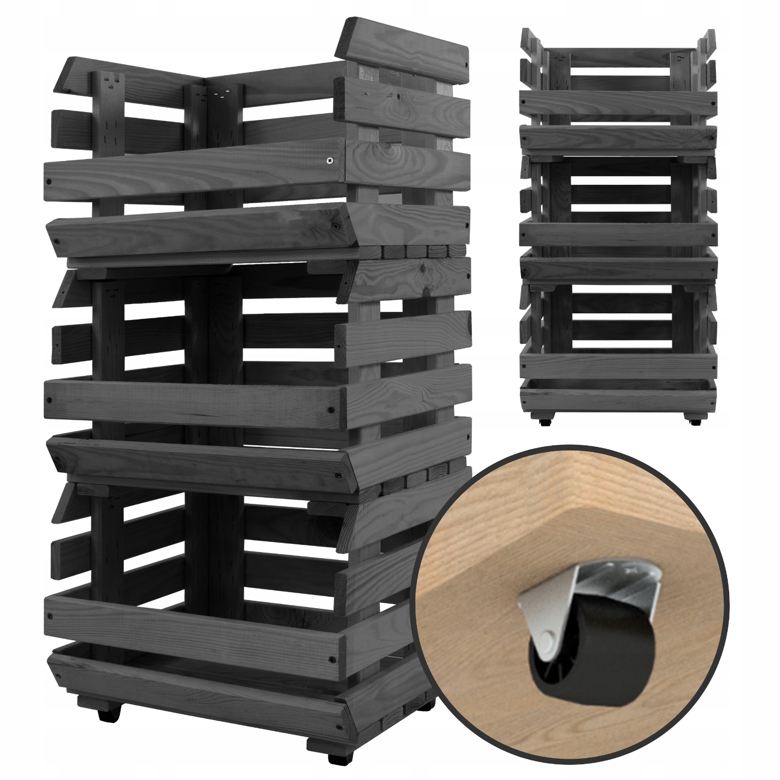 Škatule na ovocie, box, regál na ovocie, stojan na zeleninu