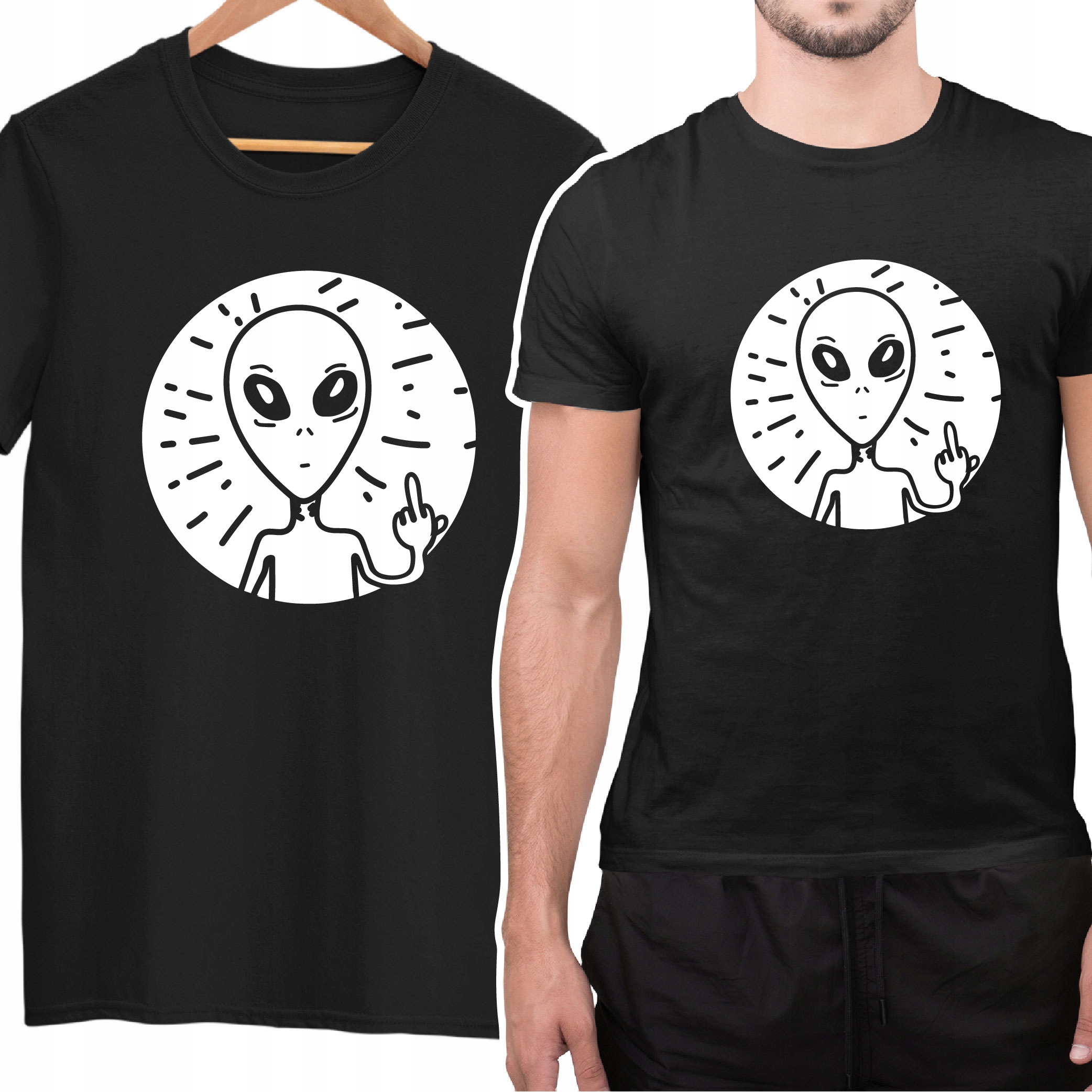

Koszulka Na Prezent Z Nadrukiem Ufo Kosmita