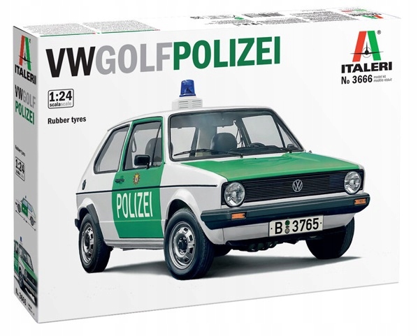 1:24 Vw Golf Polizei auto německé policie