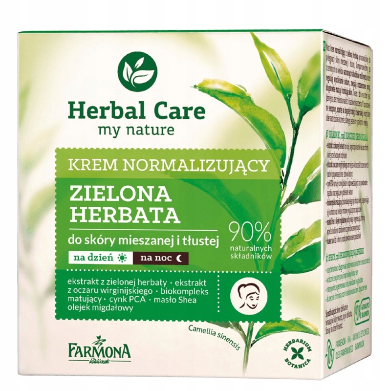 

Herbal Care Krem matujący Zielona Herbata 50 ml