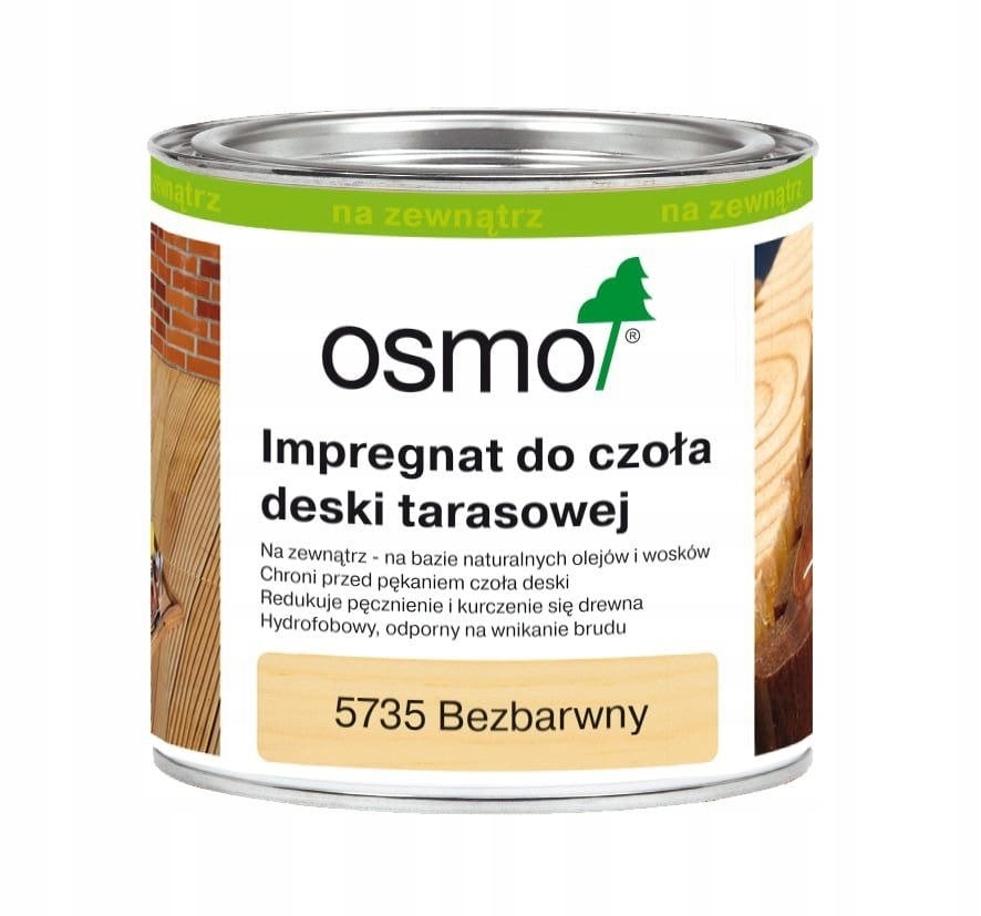 OSMO IMPREGNAT DO CZOŁA DESKI TARASOWEJ 5735 0,375L