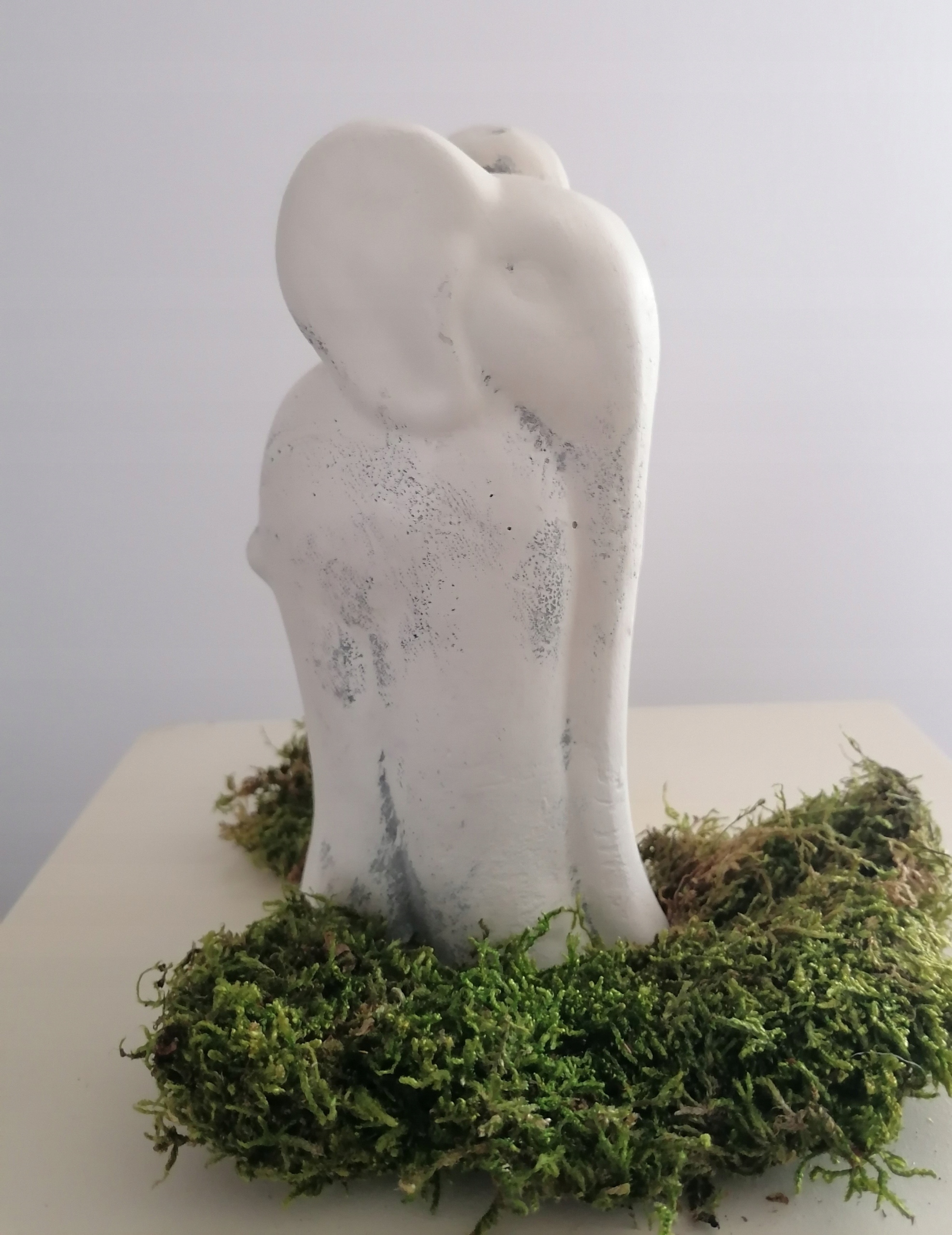 Urocza Figurka Słoń Biały