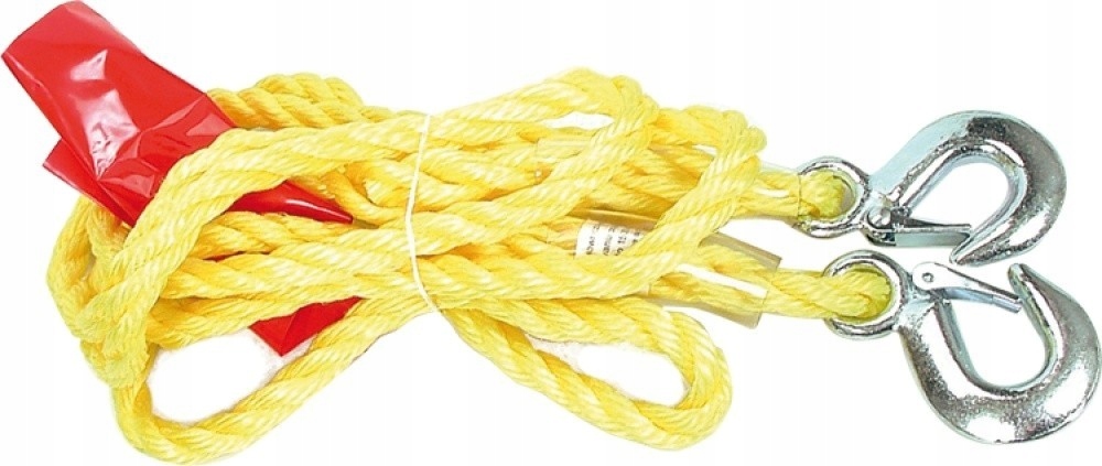 

Linka holownicza pleciona 1500kg z hakiem Vorel