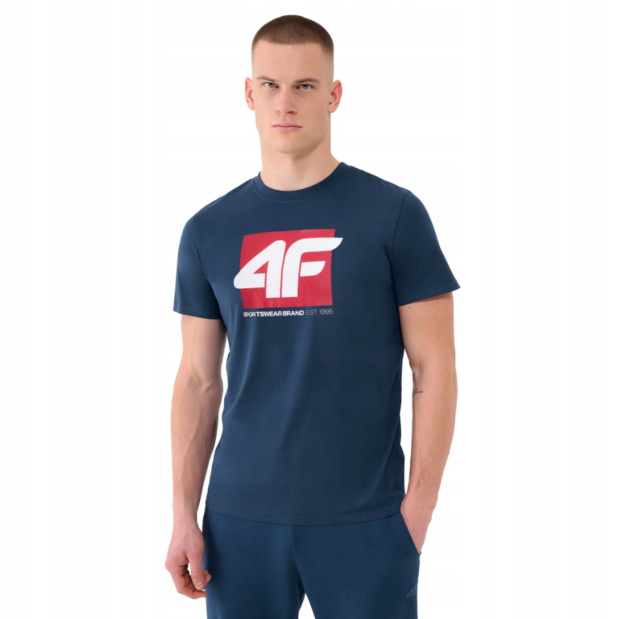 KOSZULKA MĘSKA 4F T-SHIRT PODKOSZULEK BLUZKA SPORTOWA NA CO DZIEŃ Marka 4F
