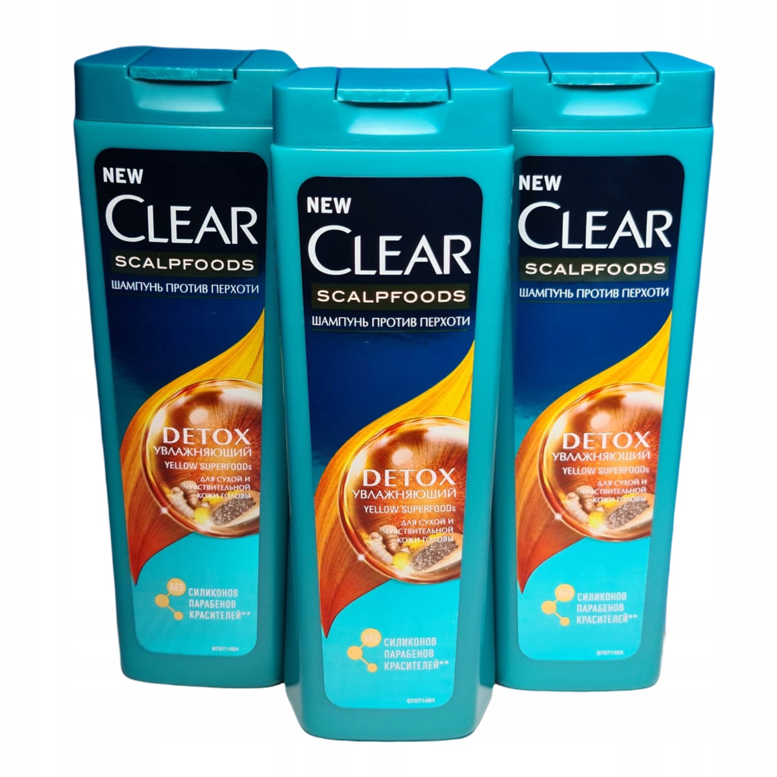 

3x Clear Women Detox Moisturizer szampon