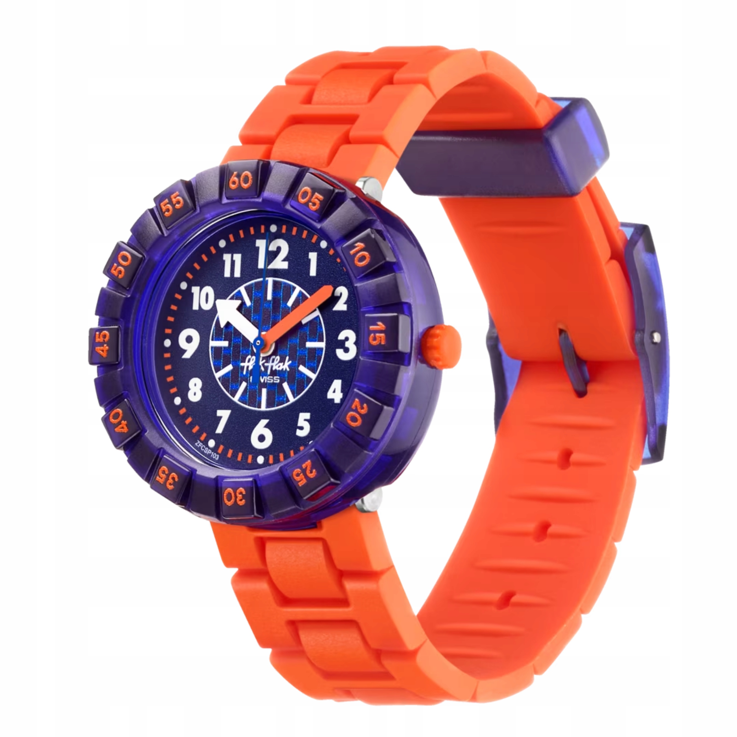 Flik Flak dětské švýcarské hodinky Orangebrick
