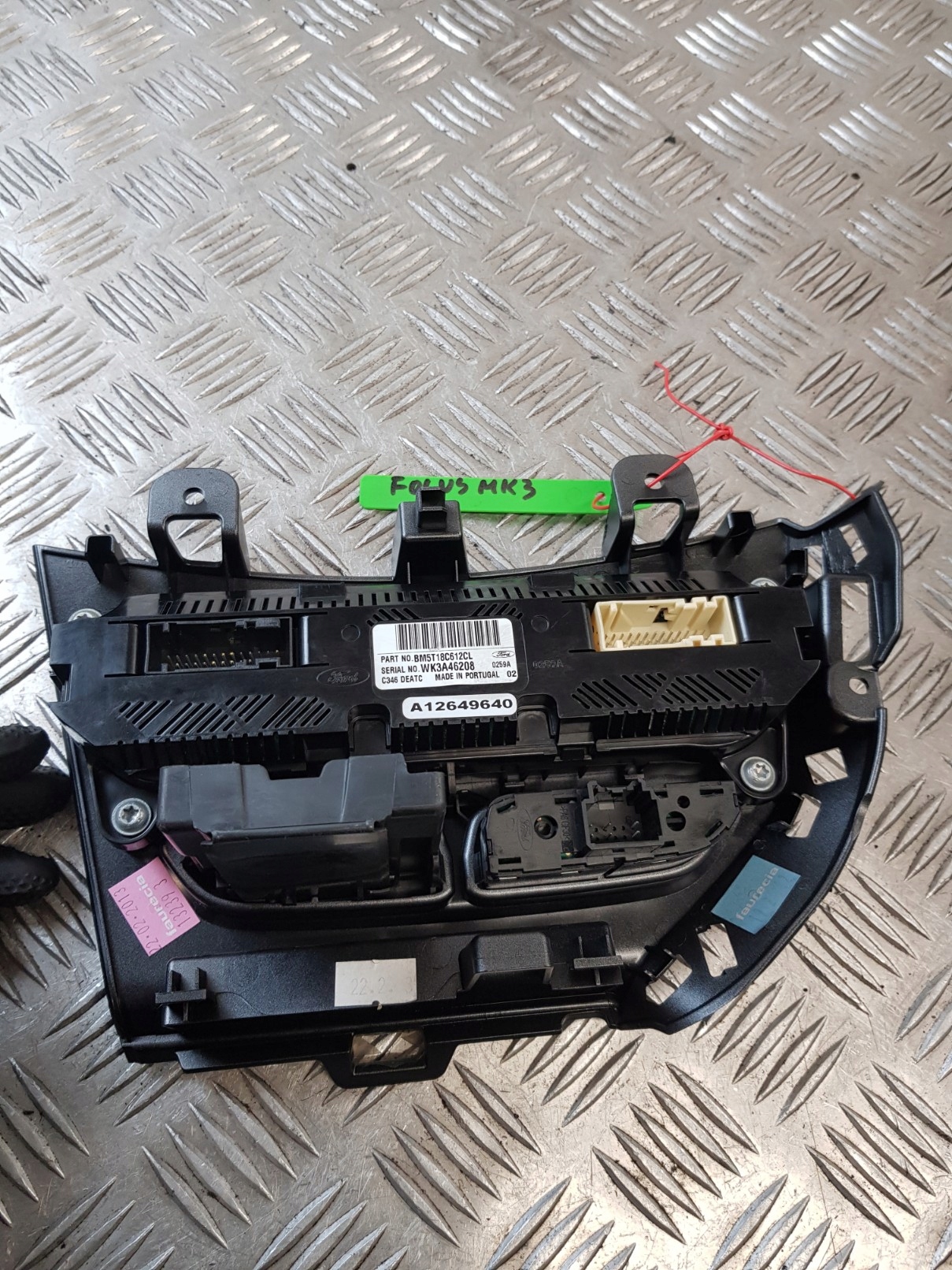 PANEL klími klimatizaci BM5T18C612CL + rám FORD FOCUS MK3 13R