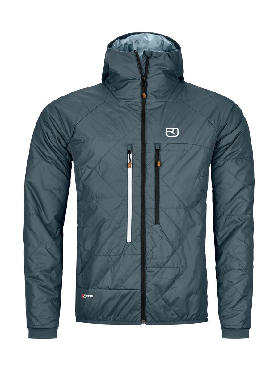 Kurtka Męska Ortovox Swisswool Piz Boè Jacket rozmiar M dark arctic grey