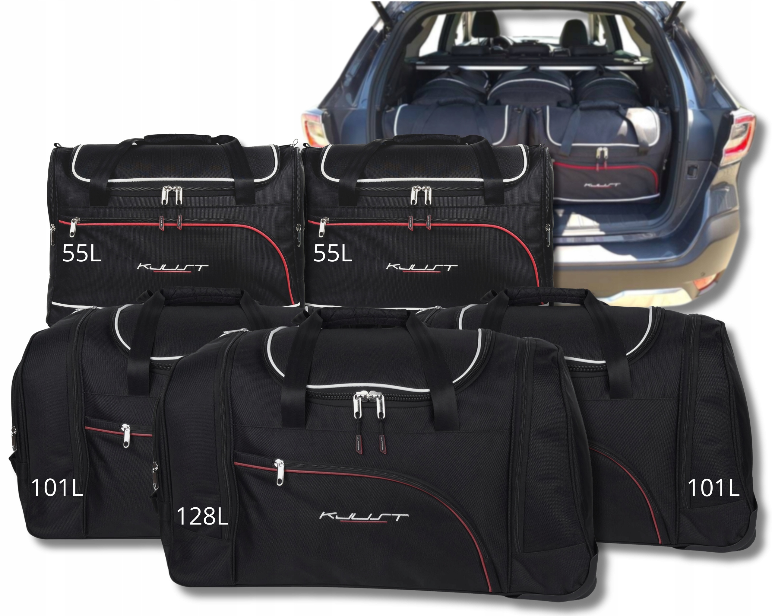 Cestovná Taška Do Kufra Subaru Outback 2021+ 5 ks