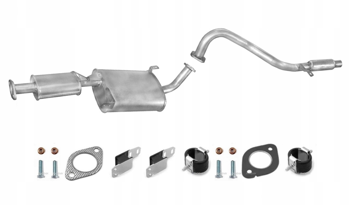 FORD MAVERICK 2.7 TD ГЛУШНИКИ СЕРЕДНІЙ КІНЕЦЬ