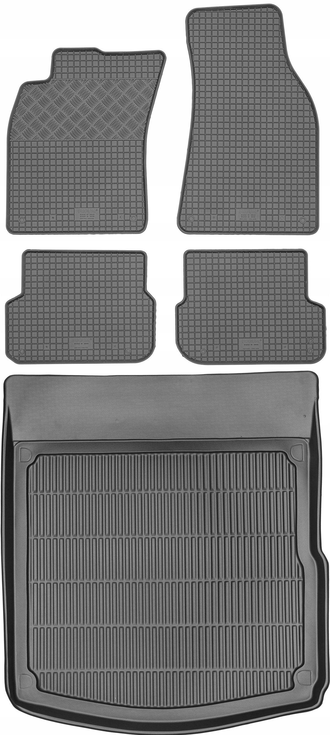 Audi A6 C6 Sedan od roku 2006-2011 Sada Koberce batožinový priestor