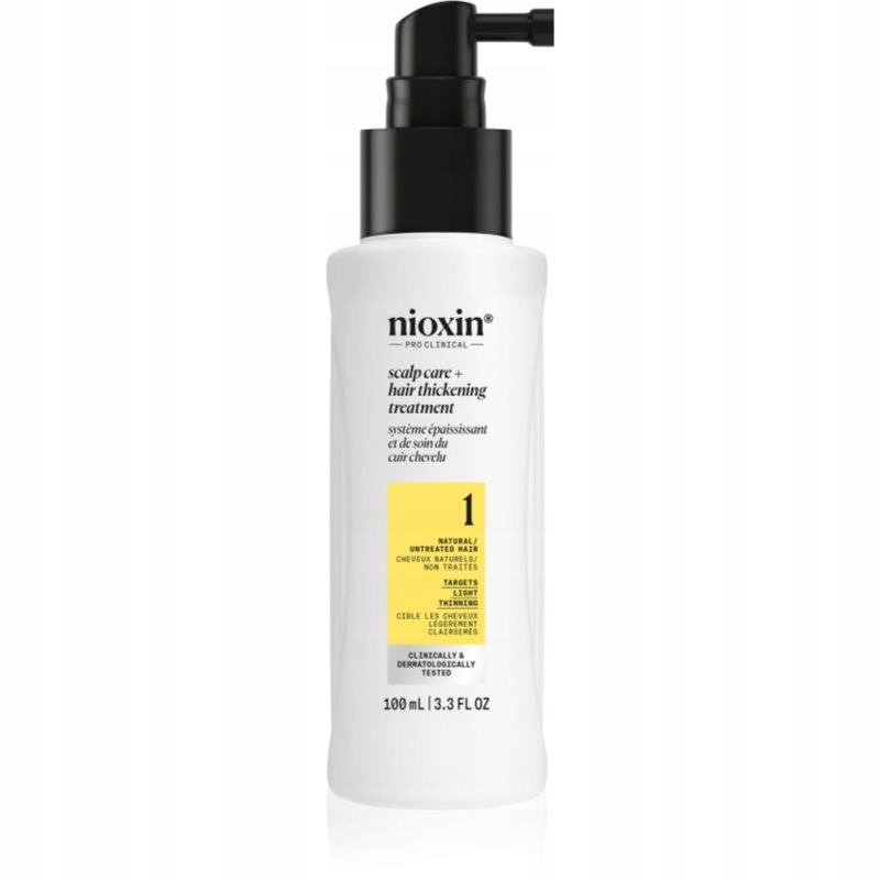 Nioxin System 1 Scalp Hair Thickening Treatment sérum pro hustotu vlasů a