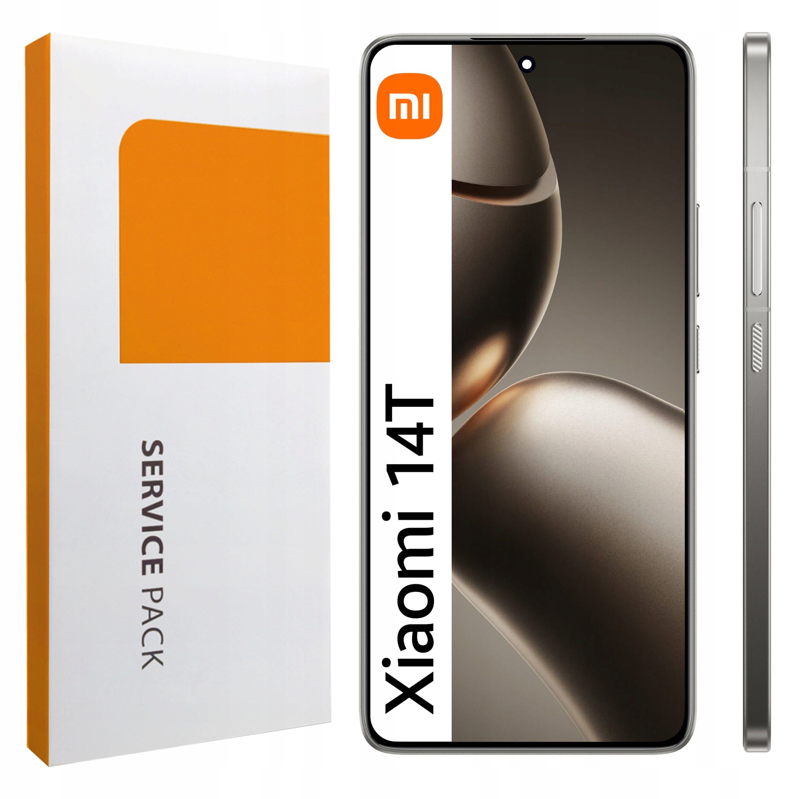 Originální Zila pro Xiaomi 14T Šedý LCD displej Digitizer Dotyk Rámeček