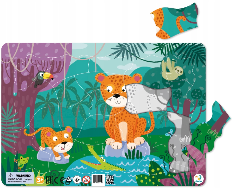 

Puzzle Lamparty Dżungla 21 el. dla Dzieci 3+