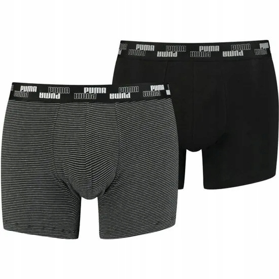 

Puma Bokserki Męskie Boxers 2 Pary Black r. M