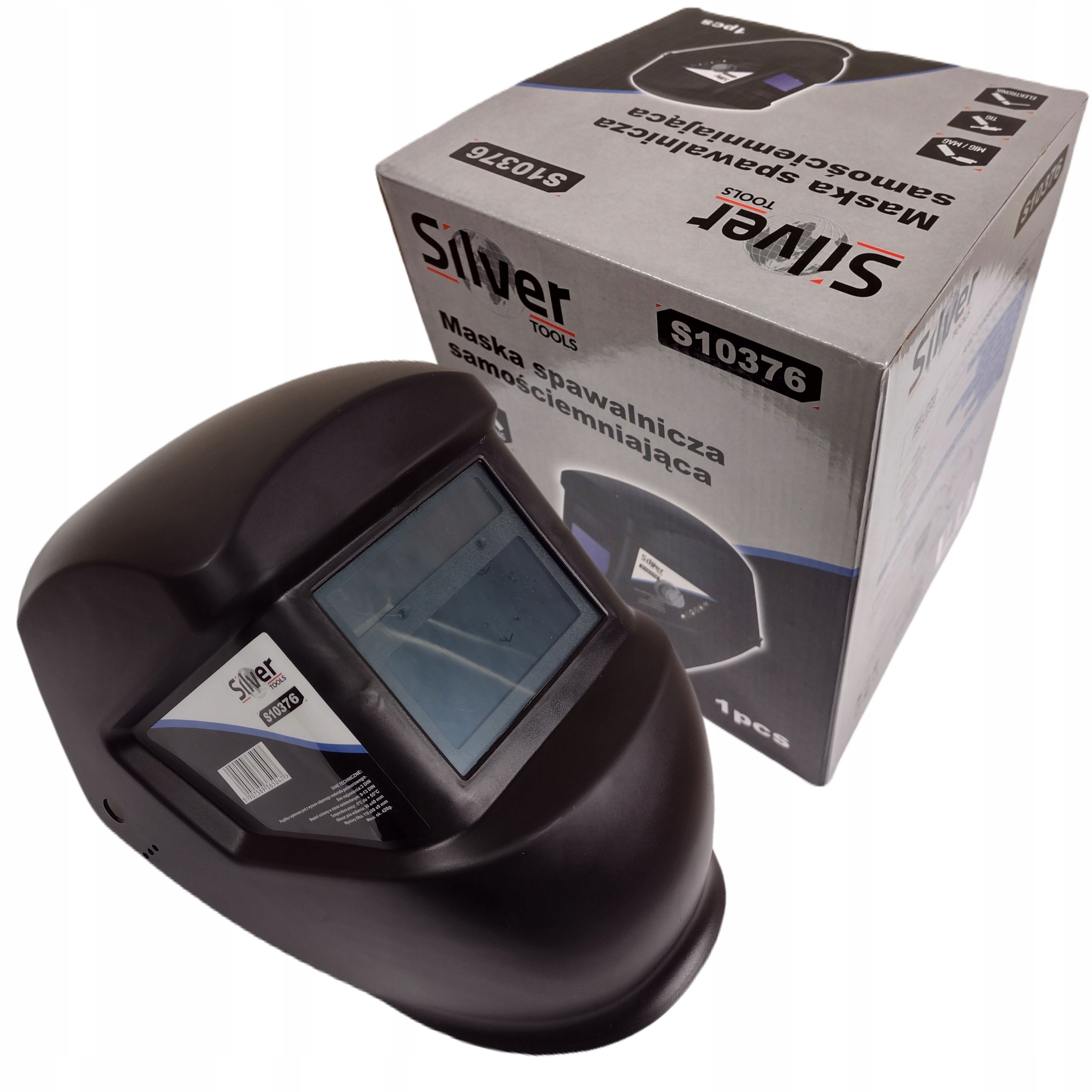 PRZYŁBICA SPAWALNICZA AUTOMATYCZNA SAMOŚCIEMNIAJĄCA MASKA