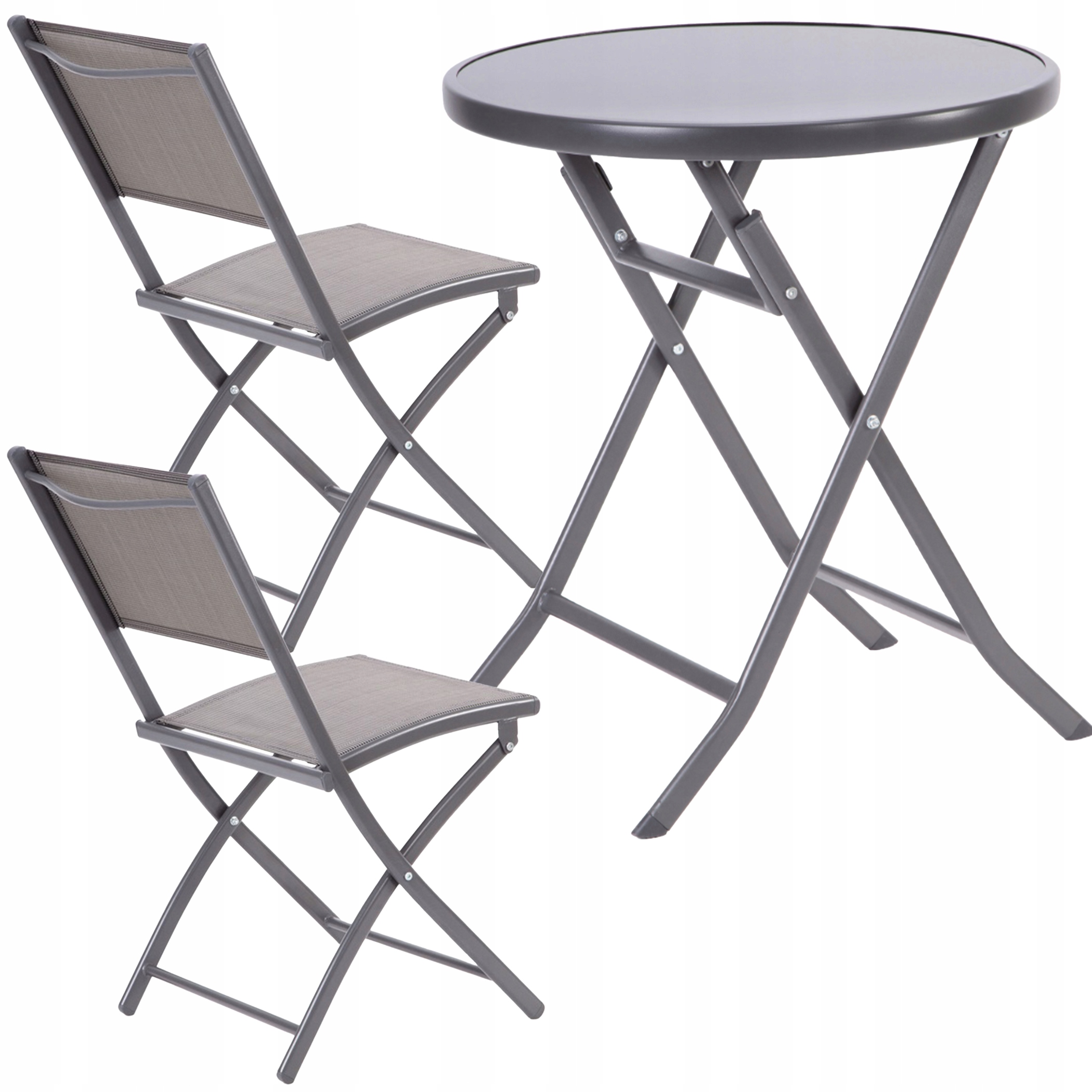 Balkónový set záhradného nábytku Fieldmann Bella Fdzn 5002 stoličky a stolík