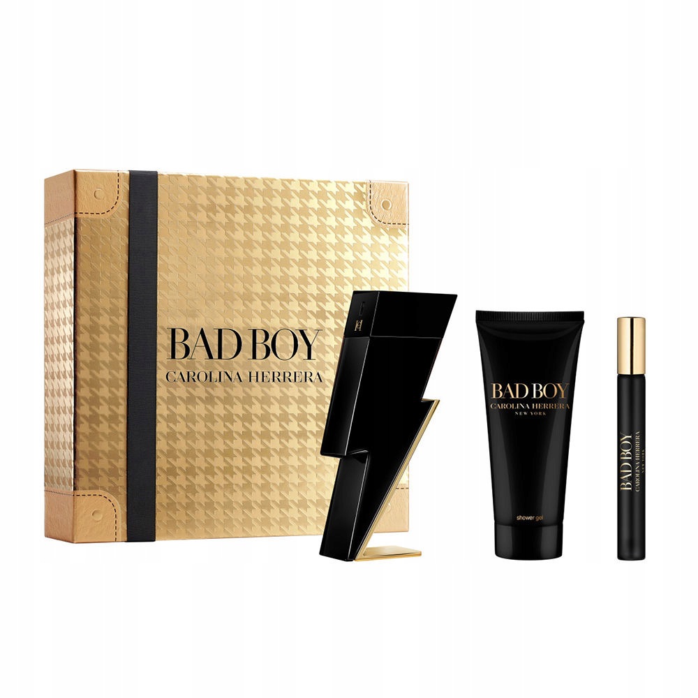 Carolina Herrera Bad Boy Edt 100 ml Sprej 10 ml Sprej Gel 100 ml