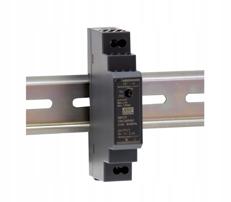 

Zasilacz Mean Well HDR-15-12 Din 12V 1,25A 15W