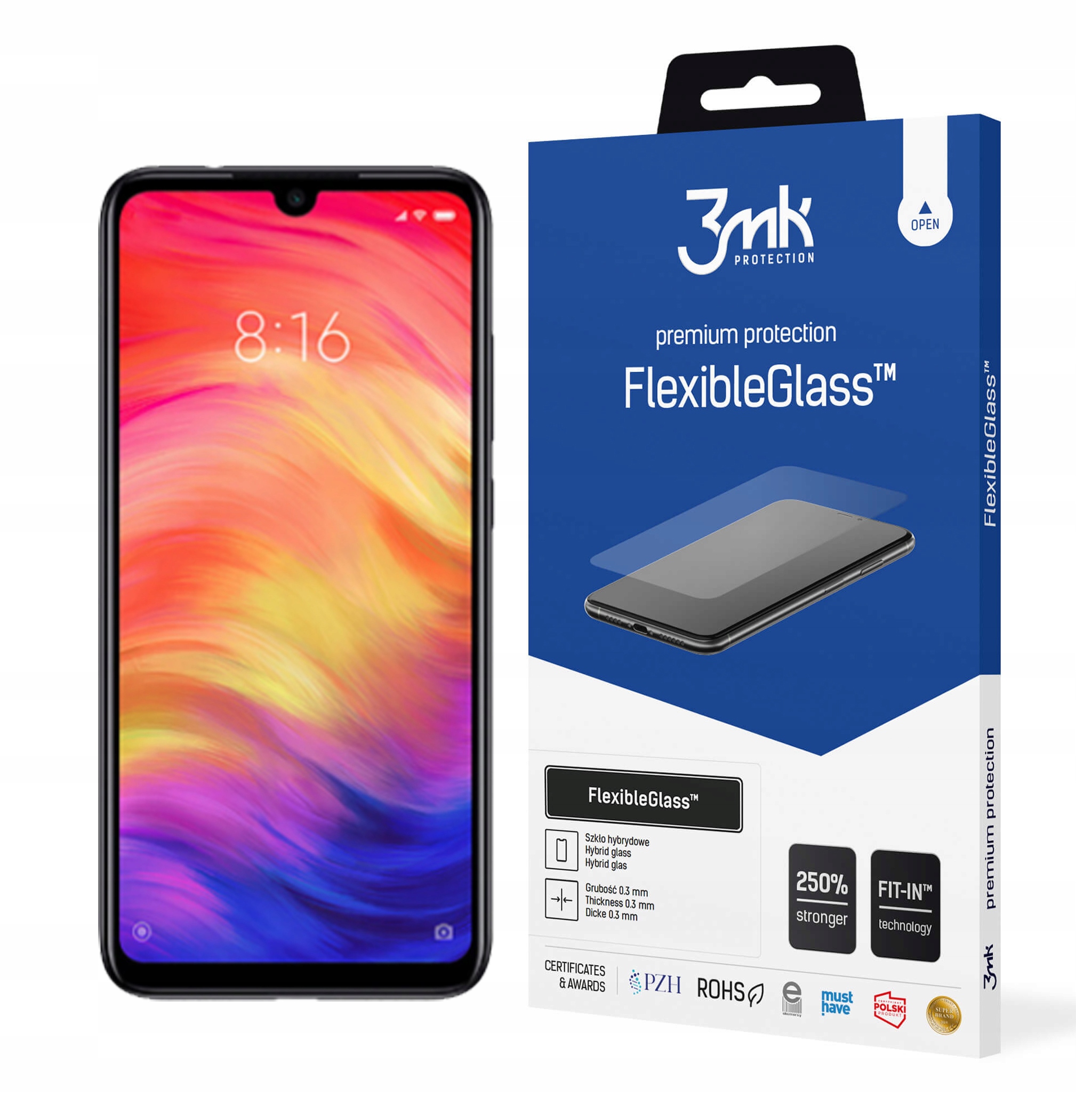 

3MK Szkło FlexibleGlass do Xiaomi Redmi Note 7