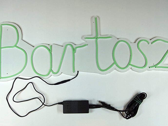 NBARTOSZ NEON LED FLEX NAPIS Bartosz 790x275MM PCV Kod producenta nbartosz