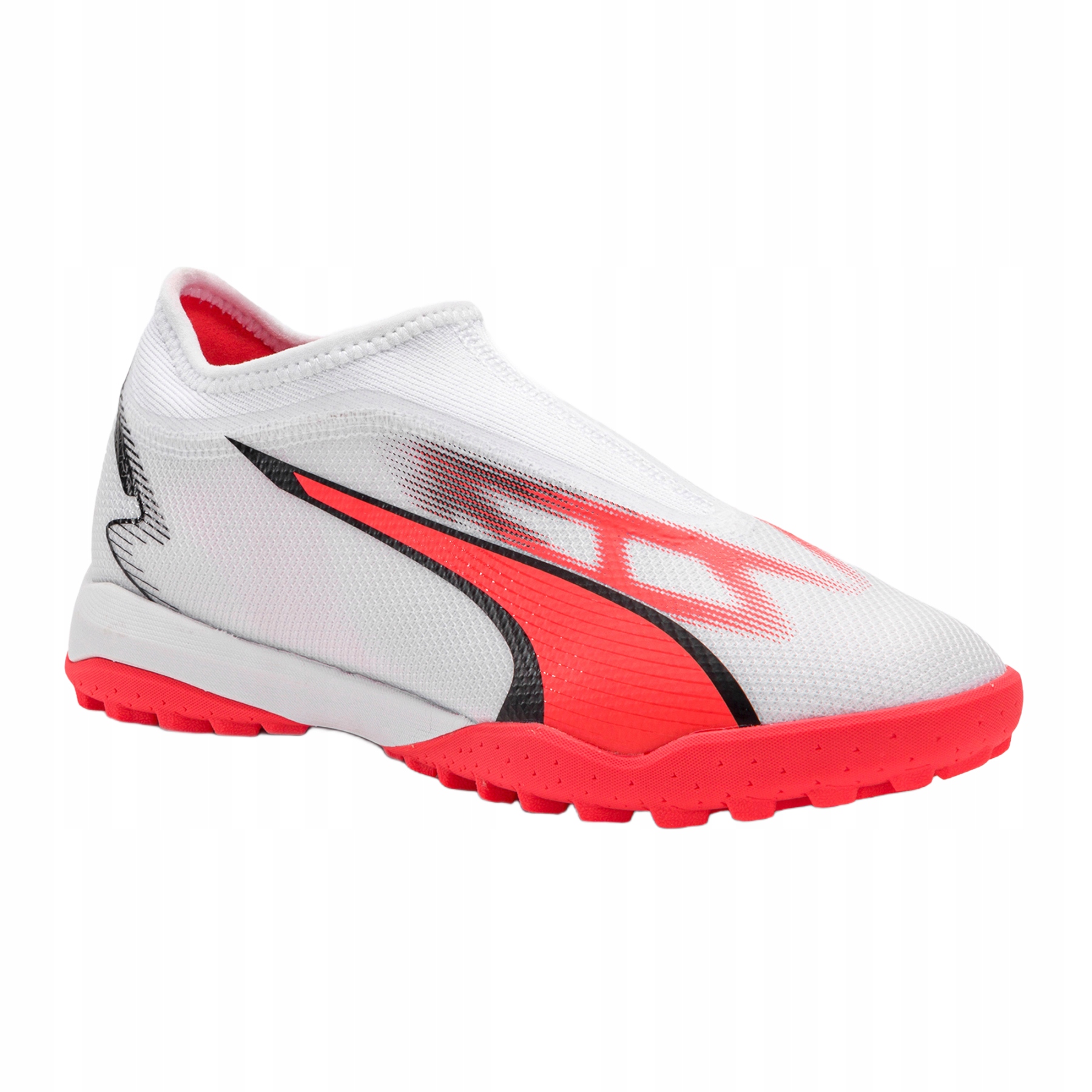 Buty piłkarskie dziecięce Puma Ultra Match Ll Tt Mid Jr puma white 37