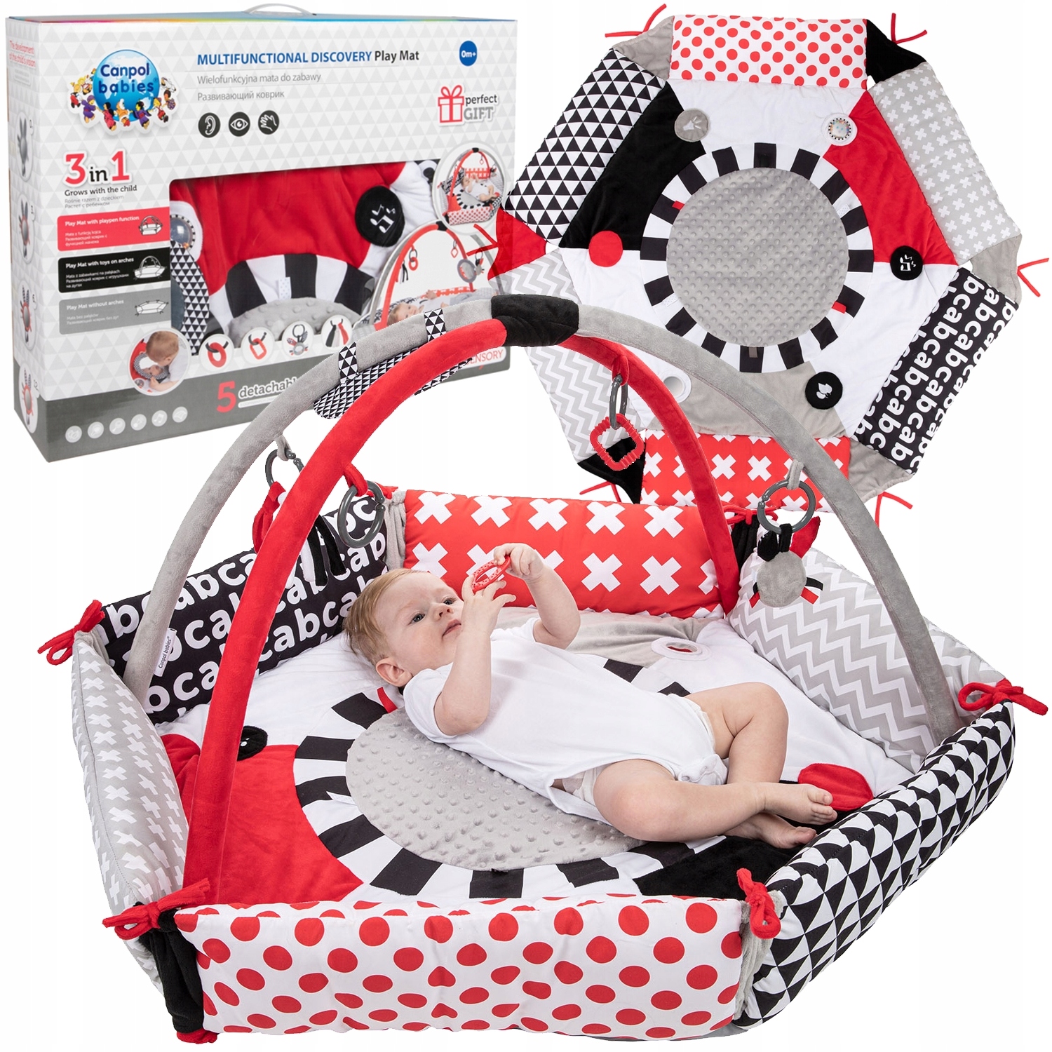 

Canpol Mata Sensoryczna 3W1 Sensory Toys 68/077