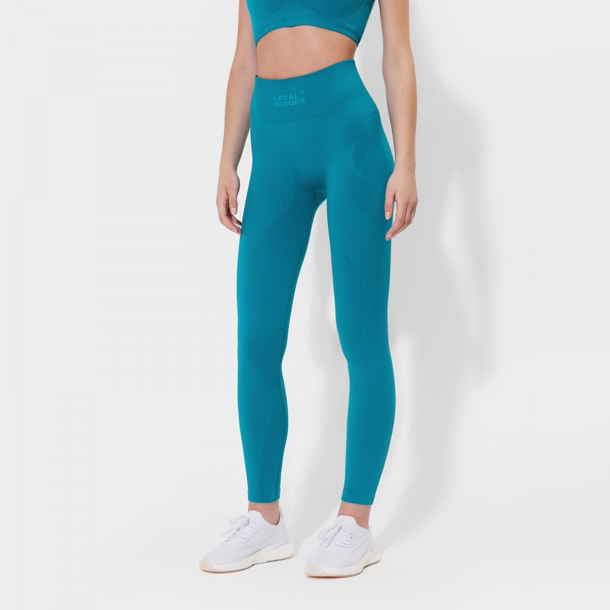Legginsy 4F treningowe bezszwowe 4FSS23TTIGF119 r. M/L