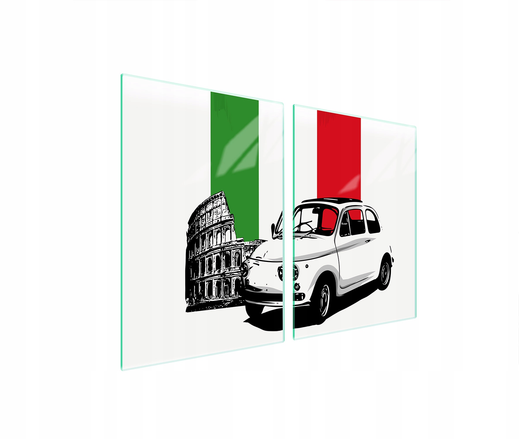 Skleněná Ochranná Deska Do Kuchyně 2x45x52 Auto Kalené Sklo