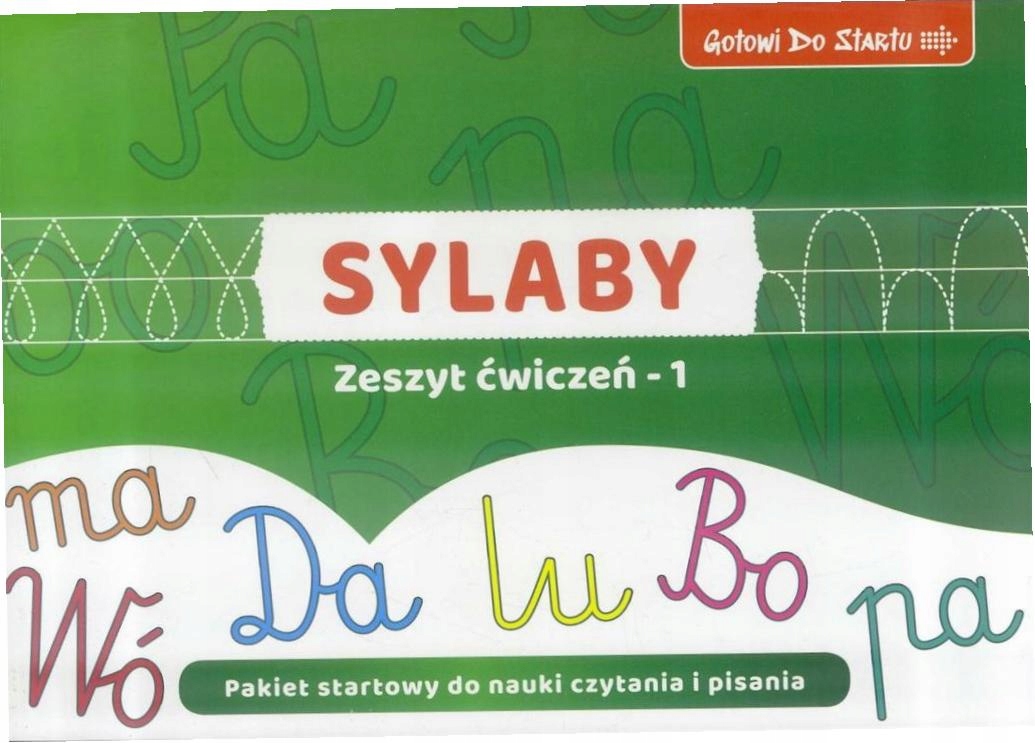 Gotowi do startu. Sylaby. Zeszyt ćwiczeń 1-Zdjęcie-0
