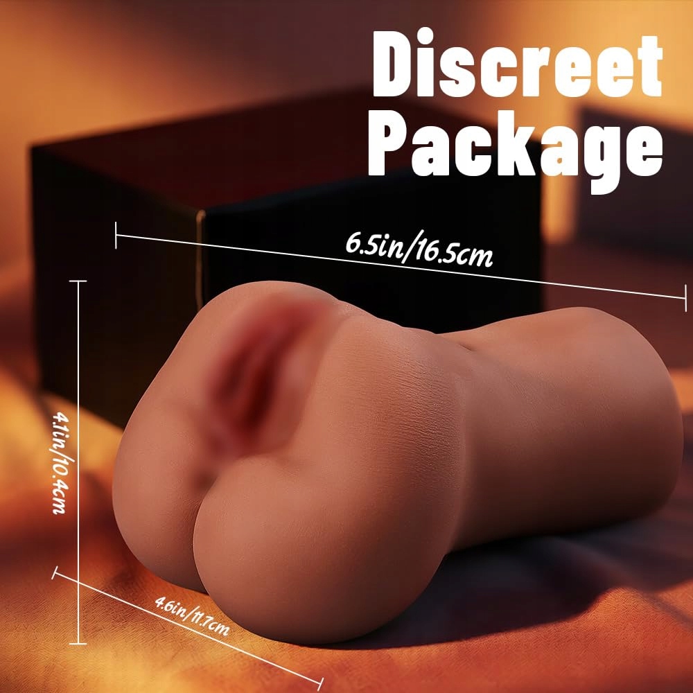TASCHENMUSCHI Realistyczny Masturbator 730g Dla Mężczyzn 5D Klitoris — miniatura 4