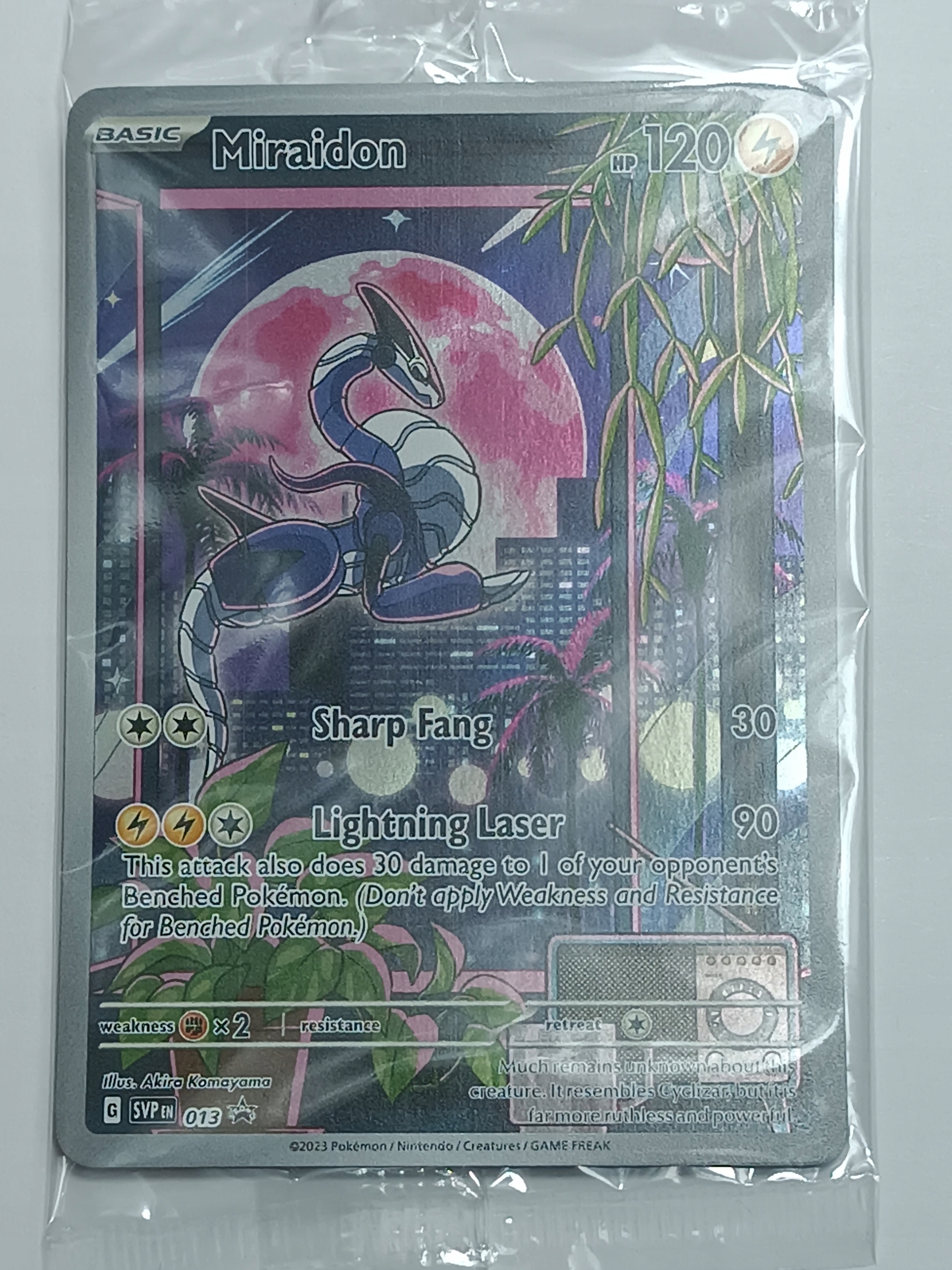 Karta Pokemon - Miraidon - SVP 013 - Black Star Promos