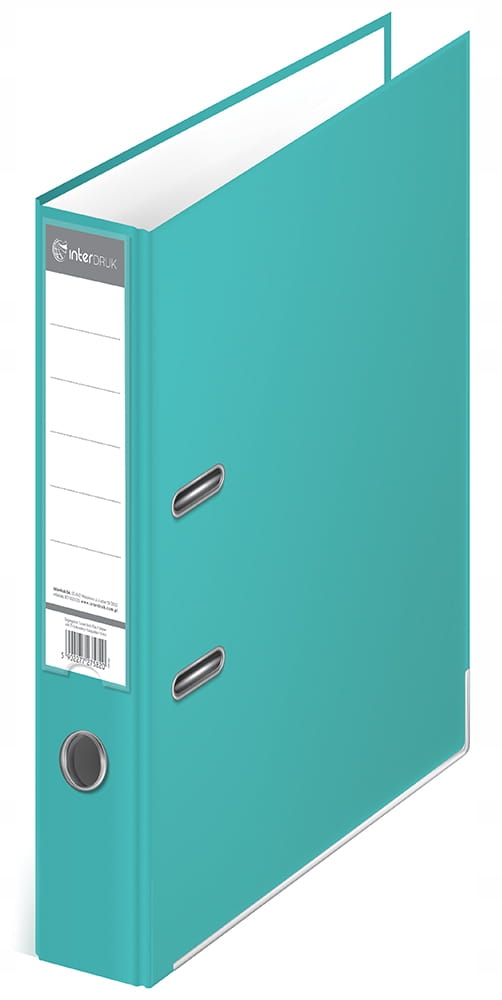 Segregator A4 7cm Interdruk miętowy
